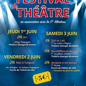 Festival de Théâtre, Saint-Laurent-du-Var, 1er au 3 juin 2023