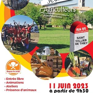 Fête des Jeunes Agriculteurs, Saint Vallier, Dimanche 11 juin 2023