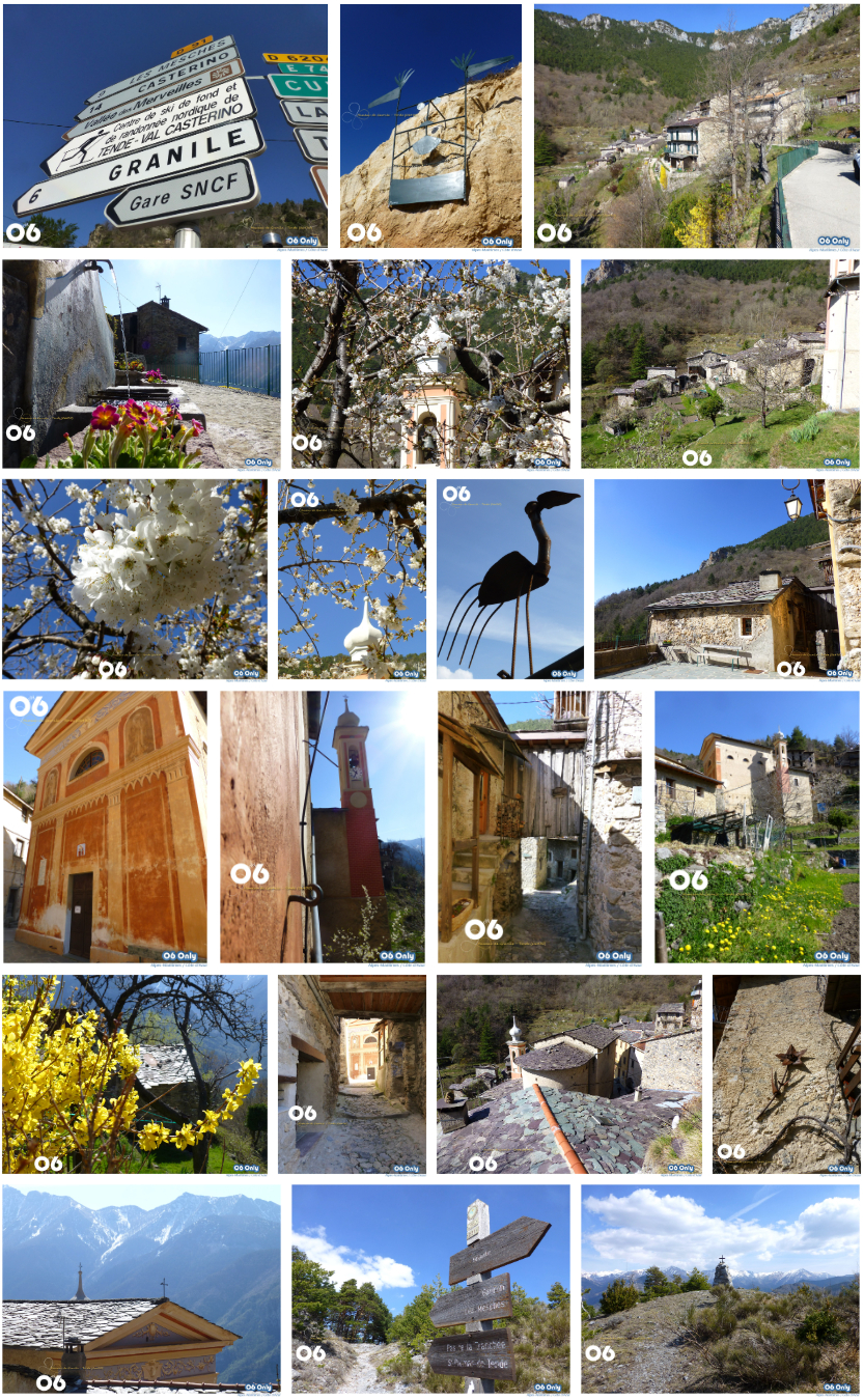 Hameau de Granile, Alpes-Maritimes 