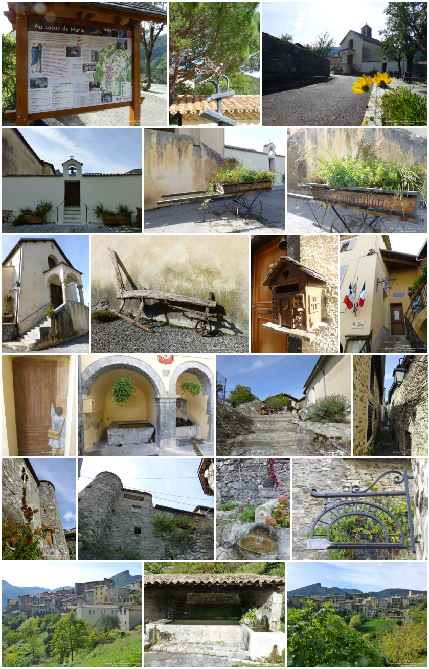 Marie Village des Alpes-maritimes
