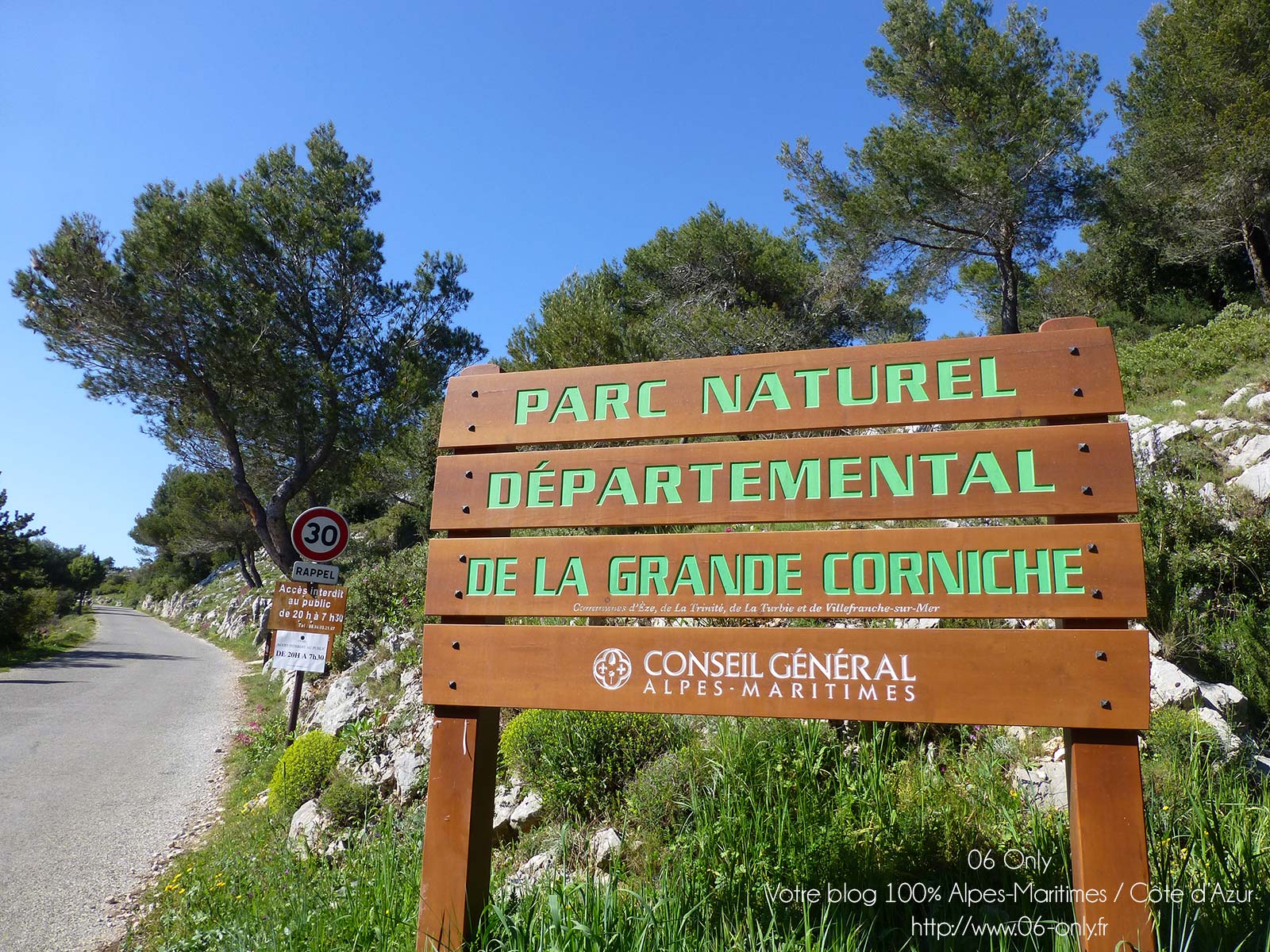 Côte d’Azur / Alpes-Maritimes (06) / Parcs naturels départementaux / Espaces naturels protégés / Parc départemental de la Grande Corniche – Photo n° 02