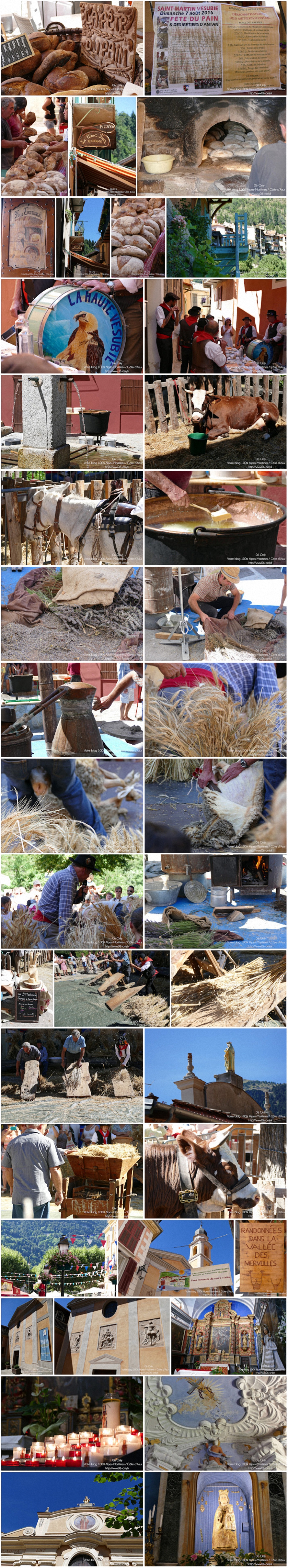 Fête du Pain Saint-Martin Vésubie 