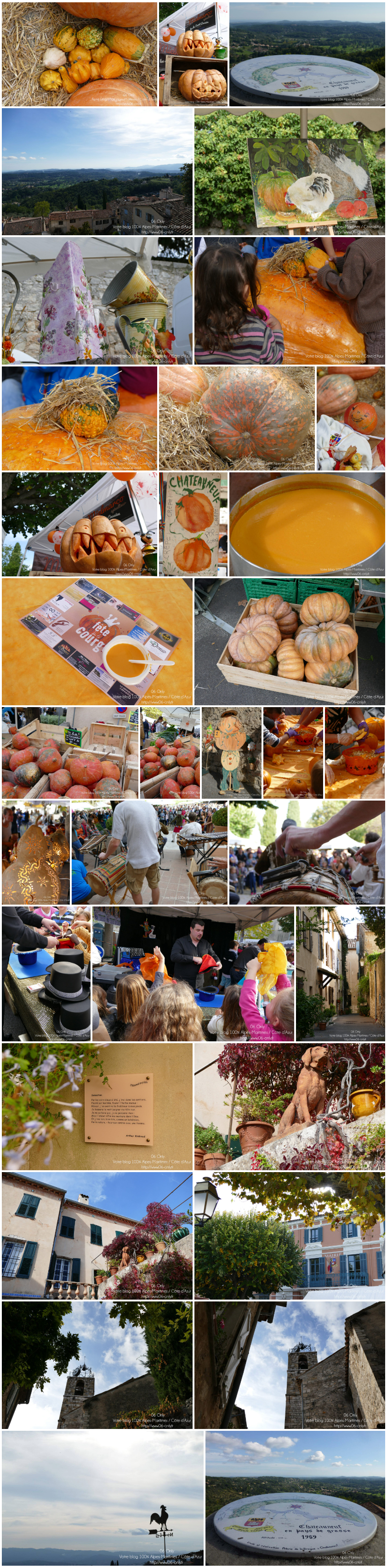 Fête de la Courge, Châteauneuf-Grasse