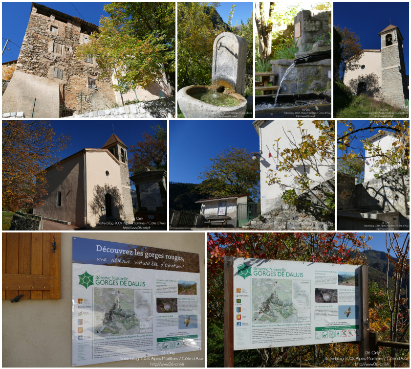Daluis, Village des Alpes-Maritimes 