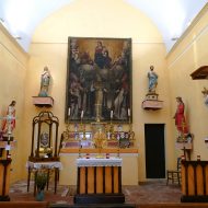 Intérieur de la Chapelle Saint-Arnoux – Le Mas 06