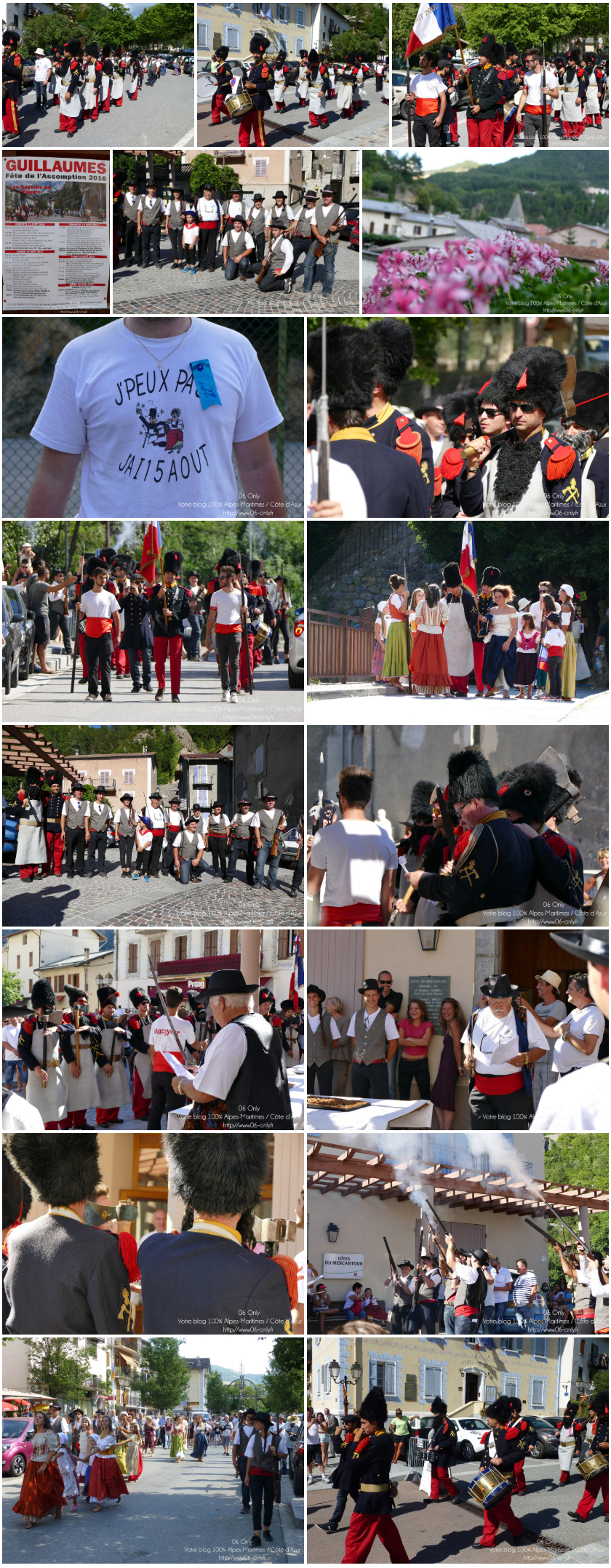 Fête de l'Assomption Guillaumes 06