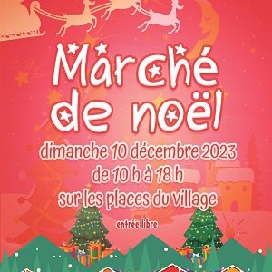 Marché de Noël, Mouans-Sartoux, Dimanche 10 décembre 2023