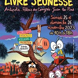 Salon du Livre Jeunesse, Juan-les-Pins, 25 et 26 novembre 2023