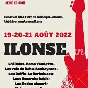 Festival FestiVous, Ilonse Village, 19 au 21 août 2022