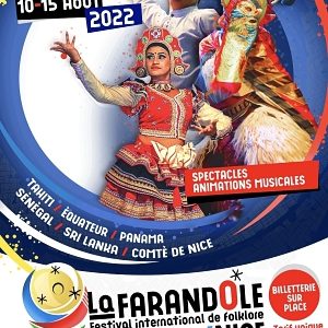 Festival La Farandole, Nice, du 10 au 15 août 2022