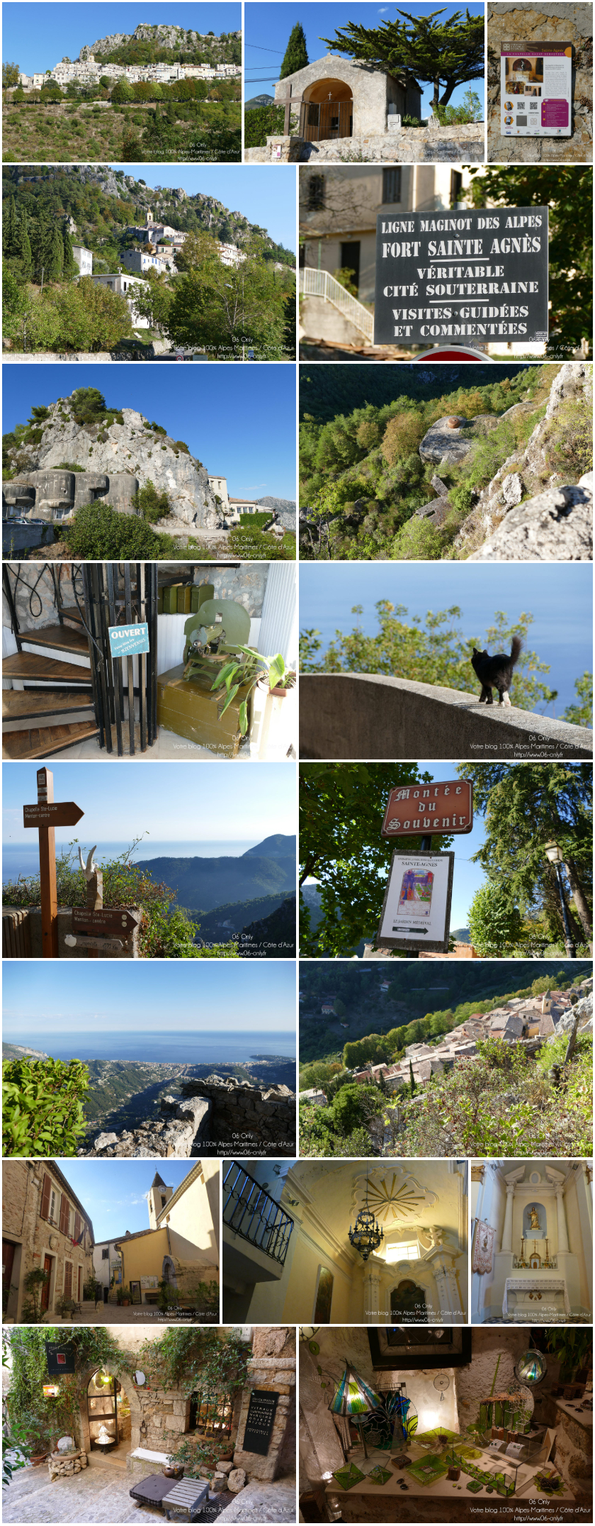 Petite balade à Sainte-Agnès - Alpes-Maritimes