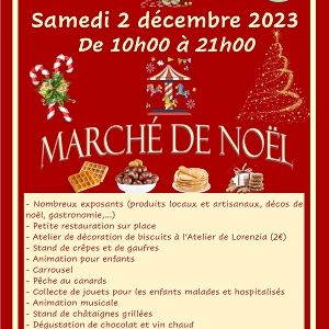 Marché de Noël, Peillon, Samedi 2 décembre 2023