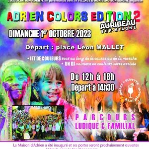 Adrien Colors, Auribeau-sur-Siagne, Dimanche 1er octobre 2023