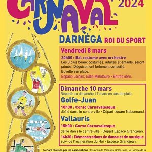 Carnaval de Vallauris, Dimanche 10 mars 2024