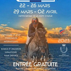 Jumping International Cagnes-sur-Mer, 22 mars au 2 avril 2023