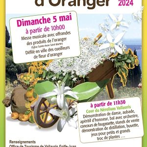 Fête de la fleur d'Oranger, Vallauris, Dimanche 5 mai 2024