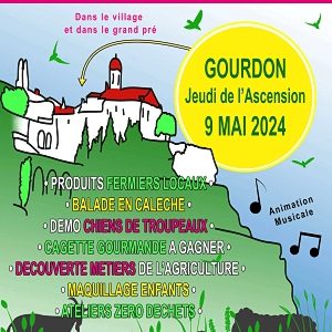 Fête Paysanne des Gorges du Loup, Gourdon, Jeudi 9 mai 2024