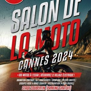 Salon de la Moto, Cannes, 30 et 31 mars 2024