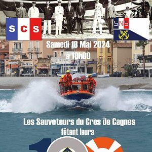 100 ans de la station de sauvetage, Cagnes, Samedi 18 mai 2024