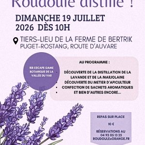Roudoule distille !