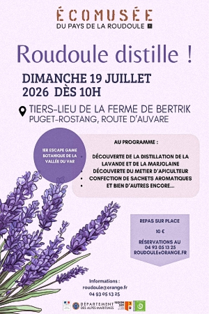 Roudoule distille !