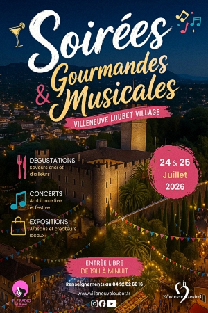 Soirées Gourmandes et Musicales Soirées Gourmandes et Musicales
